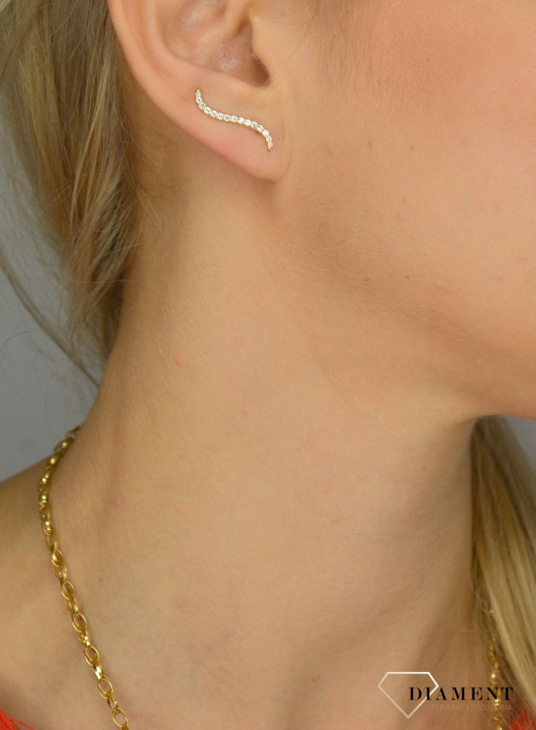 Złoty łańcuszek 585 o szerokości 3,5 mm DIA-LAN-1251-585 3,5mm.jpg